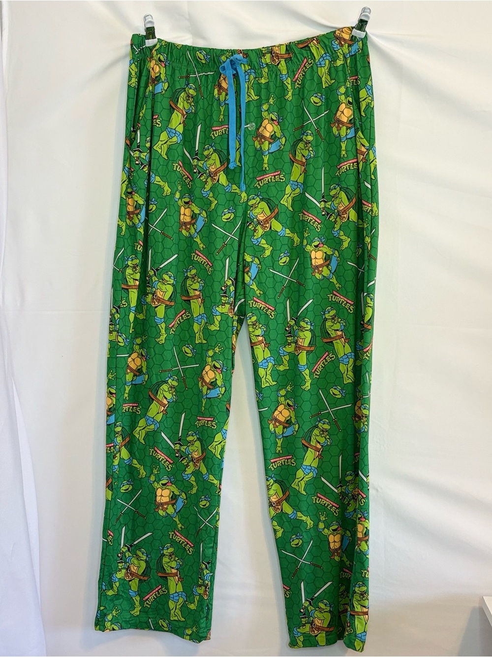 Nickelodeon Green Teenage Mutant Ninja Turtles Printed Pajama Pants